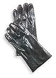 Condor 3RA99 Glove, PVC Coated, Gauntlet, Black, L, Pr