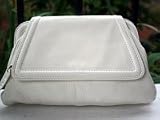 KALE Frame Clutch in White