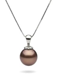 AA+ Quality, 10-11mm, Classic Collection Chocolate Tahitian Pearl Pendant