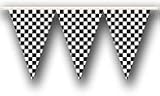 NASCAR Checkered 25-Foot Party Pennant Flag