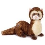 Webkinz Ferret + Webkinz Bookmark - New with Sealed Tag and Unused Code