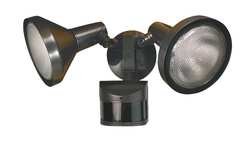 LumaPro 2LBN5 Motion Light, 240Deg.Viewing Angle, Bronze