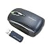 Kensington Si650m Notebook Wireless Optical Mouse - Mouse - optical - 3 button(s) - wireless - RF - USB wireless receiver - black, silver