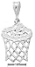 21pwo%2BGH0oL. SL75  Sterling Sliver Large Diamond Cut Basketball Hoop Ball