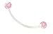 Maternity Piercings 5/5 Glitter Sports or Pregnancy Flexible Belly Ring