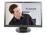 Planar PL2010MW 20-Inch Wide Digital/Analog LCD Monitor with Speakers (Black)
