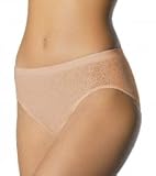 Bali Womens Pretty Passion For Comfort Hi-Cut Panty #2957,Soft Taupe,Medium