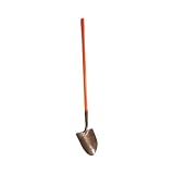 Leonard Forged Round Point Shovel With 48in Composite Handle
