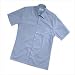 YSL Plain Short Sleeve Shirt Sky Large