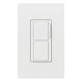 Lutron Electronics MA-L3S25HW-WH Maestro LSHW Switch Wallplate Dimmer - 4032099