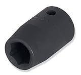 Shallow Impact Socket CV - 1/2-Inch Drive x 1-1/16 Inch