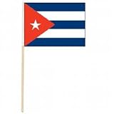 Cuba Miniature Flag