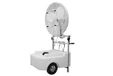 Review J & D MANUFACTURING  / 30 Inch Diameter Portable Misting Fan Oscillating