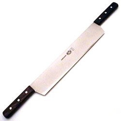 Click here to buy 12 Double Handle Cheese Knife with Rosewood Handles (13-0088) by Swiss Army Brands Inc.
