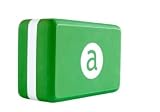 Oversized Beveled Edge Yoga Block - Suede-like Texture 9 in. x 6 in. x 3.75 in.
