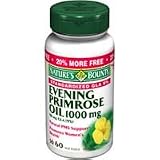 Nature's Bounty Evening Primrose Oil 1000mg, Softgels 60 ea