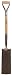 Tools & Hardware : SPADE BALLING 6 1/4 X 16 BLADE
