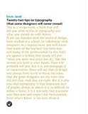 Twenty-Two Tips on Typography