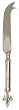 Decorative Cheese Knife With Fleur De Lis Handle Set / 2