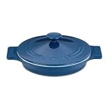 Review Cuisinart CCB610-22B / Cuisinart Chef's Classic Ceramic Bakeware 1-Quart Round Baker with Lid, Blue