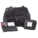 Embassy Hand-Sewn Pebble Grain Genuine Leather 3pc Purse Set