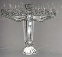 CRYSTAL HANUKKAH MENORAH - CRYSTAL TRADTIONAL HANUKKAH MENORAH - Chanukah Menorah
