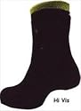 High Vis Bike Socks