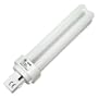GE 97579 - F18DBX/835/ECO - 18 Watt Quad-Tube Compact Fluorescent Light Bulb, 2 Pin, 3500K