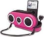 iHome iH13 Portable Protective Speaker Case for iPod (Pink)