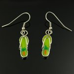 Switchables Stained Glass Flip Flop Earrings