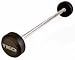 60 lb. TKO Rubber Encased Straight Bar with Tri-Grip