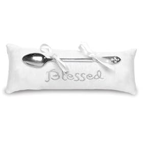 Blessed Silver Spoon Baptism Christening Gift