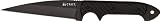 CRKT C/K Dragon Fixed Blade Knife, 4.5in, Wharncliffe Blade, Black G10 Handle 2010K
