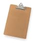 Dakota Designs 2LJY2 Clipboard, Masonite, 6 1/2 x 9 1/2, Brown