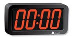 Pyramid 4 Black Digital Clock Systems