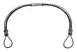 1/8" CABLE WHIPCHECK- HOSE TO HOSE (FOR HOSE ID 1/2" TO 1-1/4")