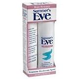 Summer's Eve Feminine Deodorant Spray Baby Powder Scent 1.5 oz