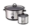 Crock-Pot Slow Cooker SCR503-UM Round 5qt  with Little Dipper Warmer