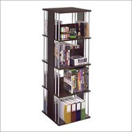 <b>Typhoon Wood/metal CD/DVD Storage Spinner</b>