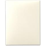 Pearl White 24lb. Laid 8.5 x 11 Sheets