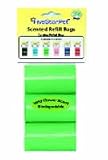 Pet Supplies : 5Star Coreless Scented Dog Walking Poop Bags Green 36 count