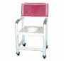 PVC Shower Commode w/ Vacuum Seat