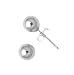 .925 Sterling Silver Ball Earring 7.0 mm
