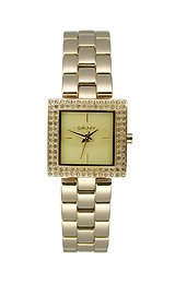 DKNY Crystal Collection Champagne Dial Women's watch #NY4882