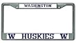 Washington Huskies Chrome Frame