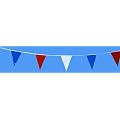 Red White and Blue Bunting 30 Flags 9metre