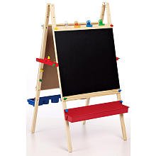 See Imaginarium Deluxe Wooden Art Easel - Toys R Us Exclusive