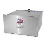 Stainless Steel Food Dehydrator - 5 Trays: Chrome Shelves with 3 4 Holes by 