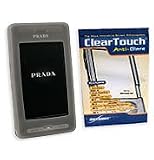 LG KE850 Prada FlexiSkin and ClearTouch Bundle (ClearTouch Crystal, Coral Pink)