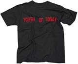 YOUTH OF TODAY - Logo - Black T-shirt